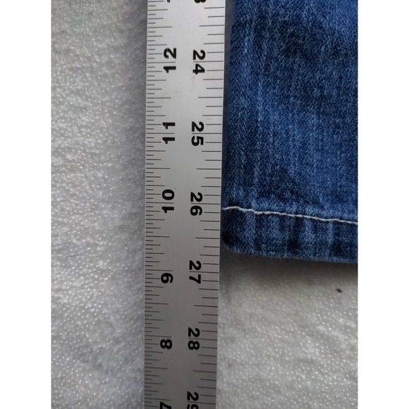 Womens Key Carpenter Denim Bib Overalls Size 14 Pockets - Picture 9 of 10